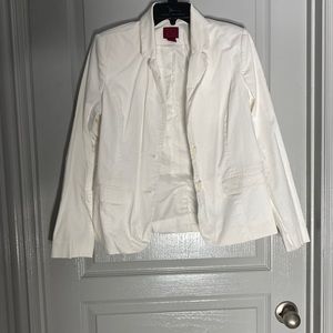 White blazer size 10